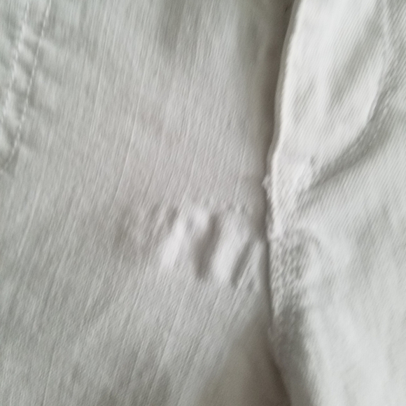 Ann Taylor Loft white curvy boot mid-rise pants - Picture 4 of 8